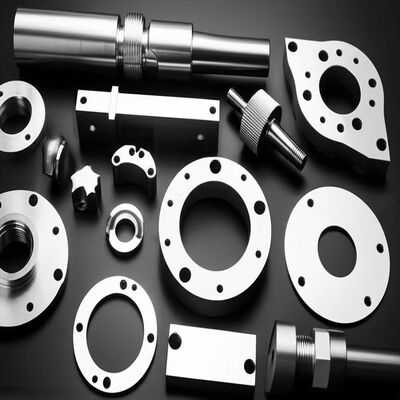 Καλή τιμή Εξαρτήματα μετάλλων κατεργασμένα με CNC ακριβείας με ανοχή ±0,01 mm, φινίρισμα Ra 0,8 μm και μέγιστες διαστάσεις 500 mm x 300 mm x 200 mm σε απευθείας σύνδεση